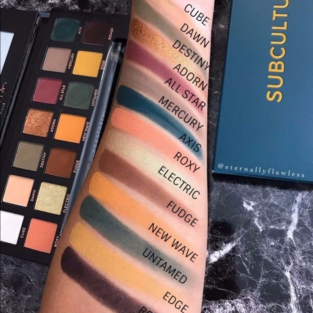 Anastasia SUBCULTURE palette
